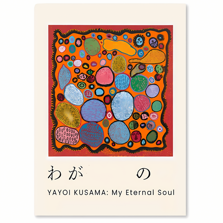 MIN ETERNAL SYG - Yayoi Kusama-inspirerede lærredtryk